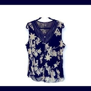 Appointments Sleeveless Top Sz 2X